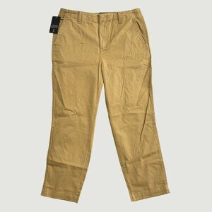 NEW  Gap Slim Ankle Chino Pants Tan Size 12 Women's Casual Wear M0198